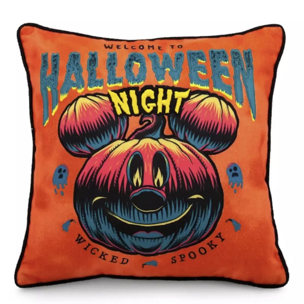 Disney 2023 Halloween Mickeys Not So Scary Pillow new